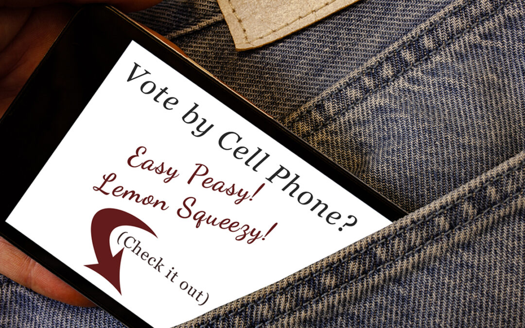 How to Vote by Cell Phone (visuals)
